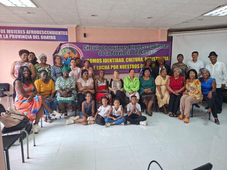 Encuentro de mujeres afrodescendientes de la provincia del Guayas