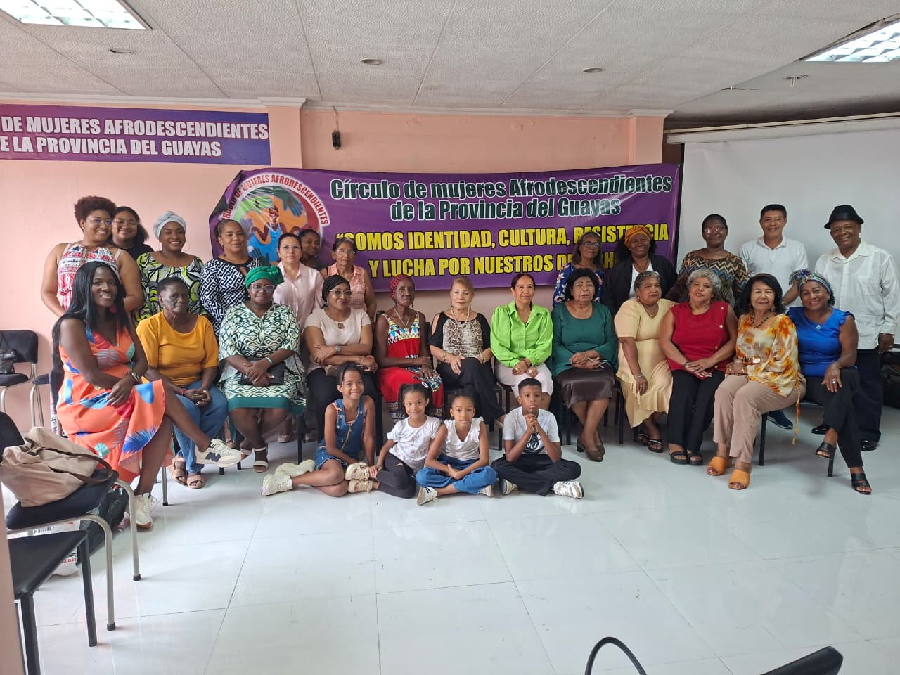 Encuentro de mujeres afrodescendientes de la provincia del Guayas